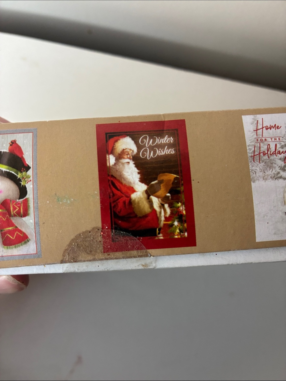 Winter Wishes Christmas Assorted Cards 30 Pack New In Box  6 Designs - Picture 11 of 12